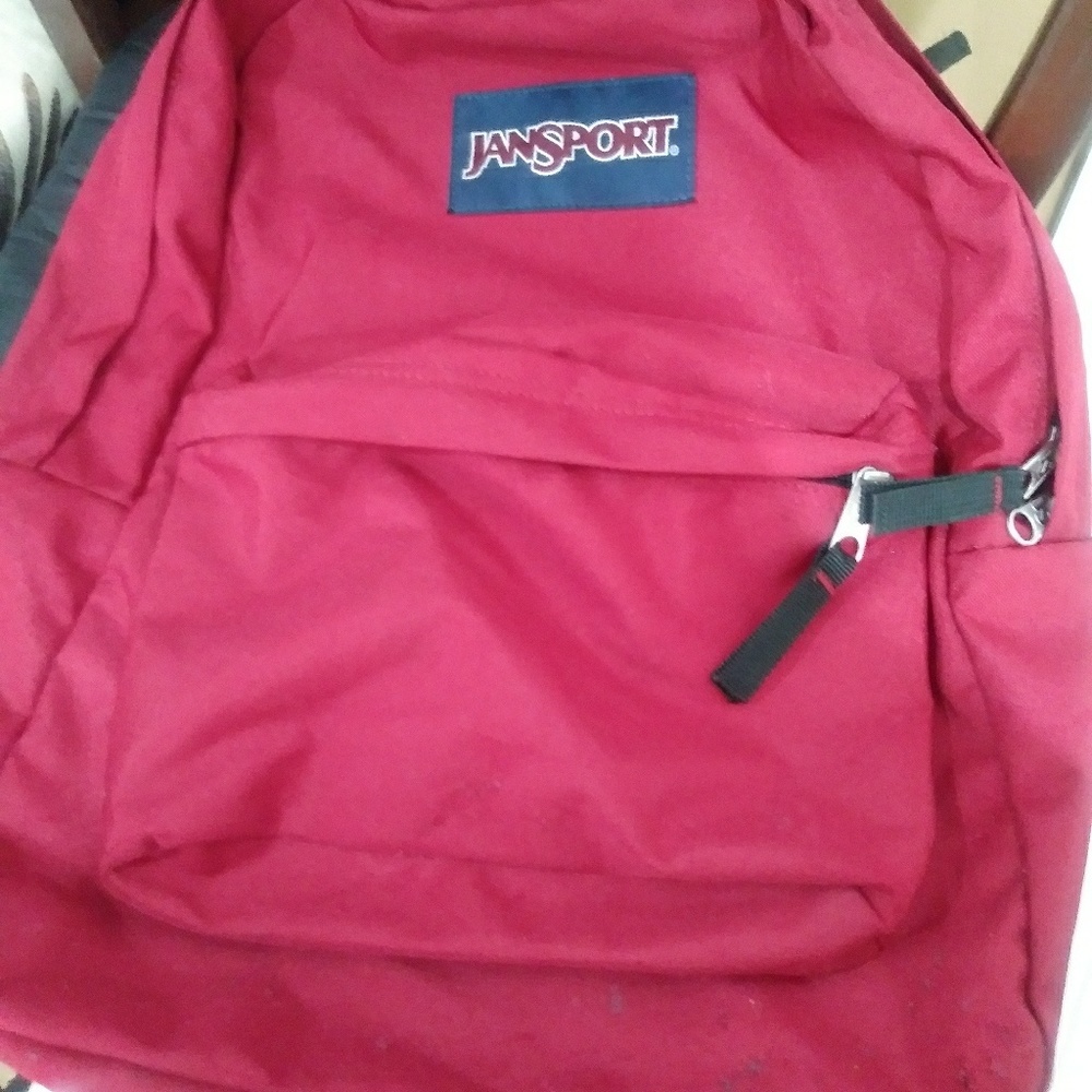 Jansport maroon bookbag